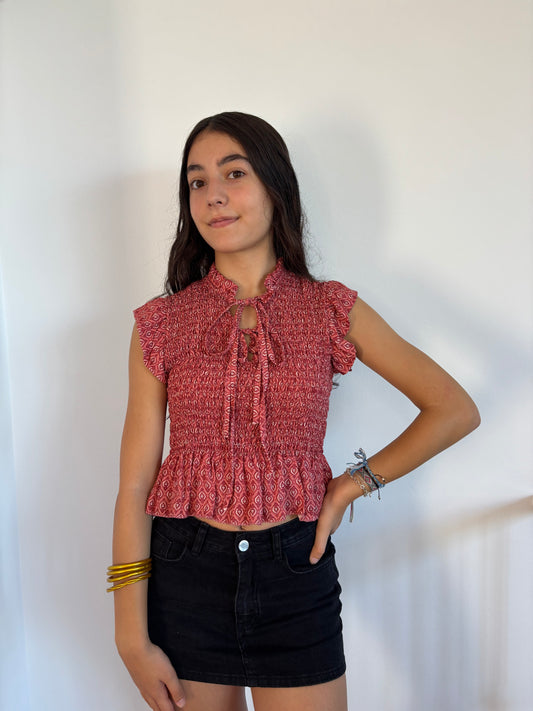 Blusa Daila Naranja