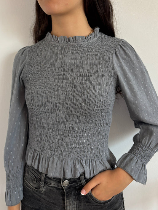 Blusa Katy Gris