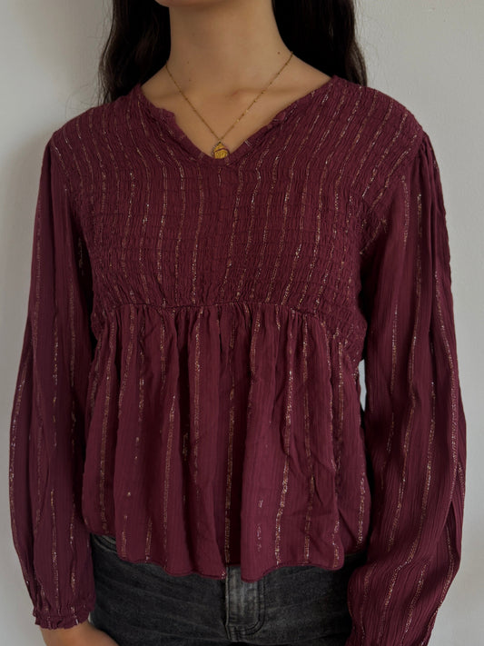 Blusa Serena Granate