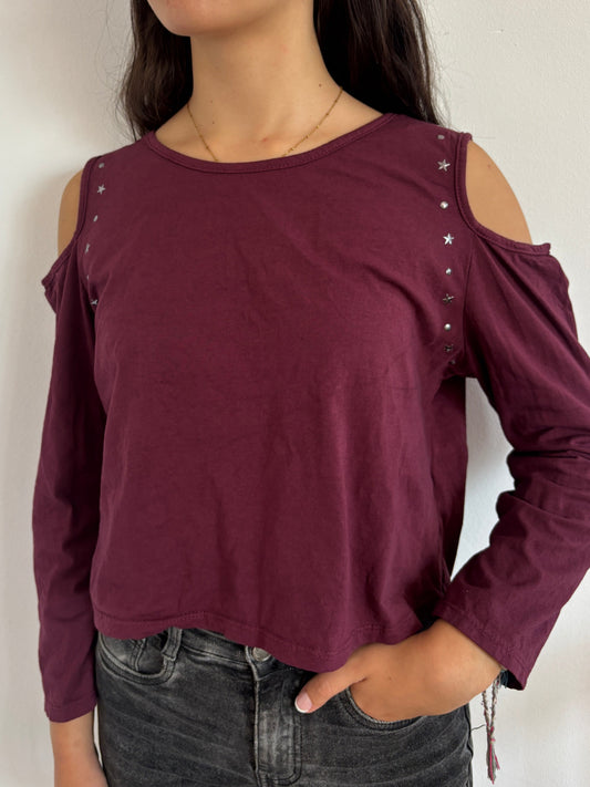 Camiseta Star Granate